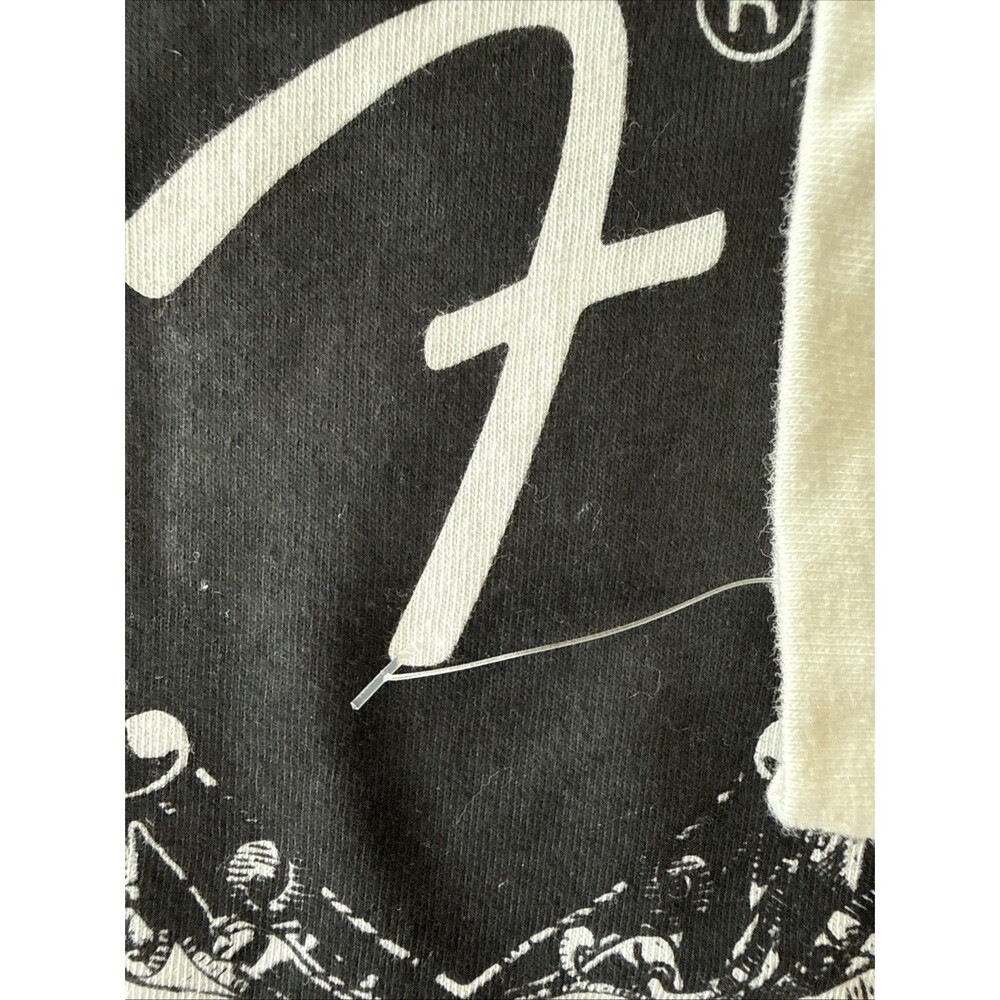 Fender Y2K Rock & Roll Graphic T-Shirt Mens Size XXL Crew Neck Cotton 2000’s Era - Picture 6 of 7